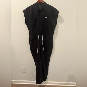 FIGS Women's Black Utility Jumpsuit
